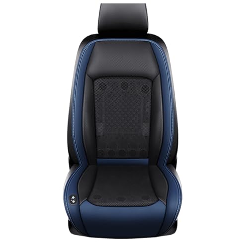 CUCUKAKA Funda De Asiento De Coche Refrigerante con 24 Ventiladores, 3 Niveles De Viento Ajustables Refrigerada Cojín, Se Adapta a Verano,Blue-12V