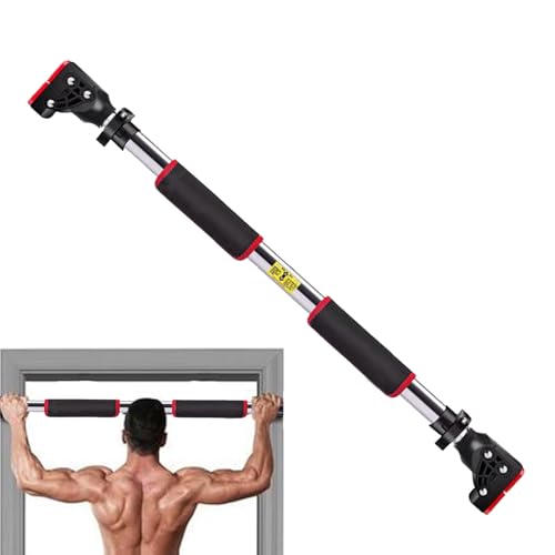 Poste de entrenamiento para el hogar, barra de dominadas para puerta, poste horizontal portátil, accesorios deportivos funcionales para dormitorio, sala de estar, área de trabajo, gimnasio, equipo de