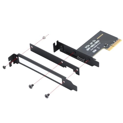RGEEK PCIe 4.0 x4 a OCuLink SFF-8611 SFF-8612 4i Host Adapter miniatura 4