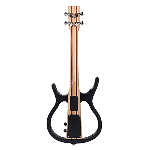 lmoikesz Ukulélé électronique Rechargeable 4 Cordes Guitare en Bois Double Sortie Audio - Les Beatles, Paul McCartney, John Lennon, RIngo Starr, George Harrison lmoikesz Ukulélé électronique Rechargeable 4 Cordes Guitare en Bois Double Sortie Audio