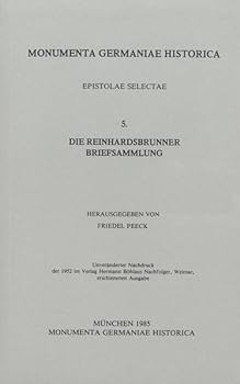 Paperback Die Rheinhardsbrunner Briefsammlung [Latin] Book