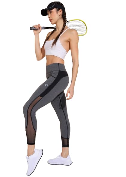 barbora Gym Wear Mesh Leggings Workout Pants/Stretchable Tights/Highwaist Sports Fitness Yoga Track Pants for Women & Girls-picture-55