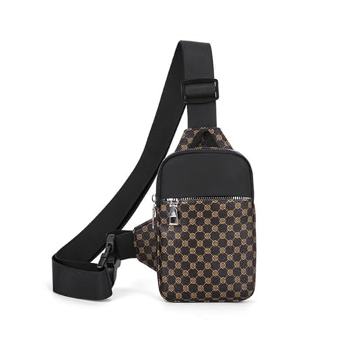 Mini Sling Bag for Men and Women, Small Crossbody Bag Trendy, Casual Waterproof Phone Chest Bag for Travel