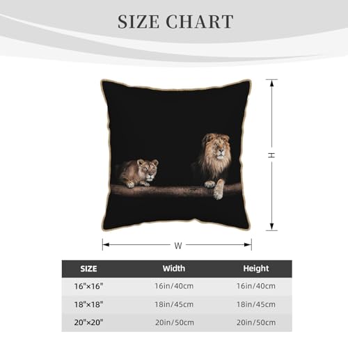 Housse de coussin lion en velours haut de gamme chic pour un salon élégant - 5