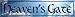 SMART BLONDE Heavens Gate Novelty Metal Small Street Sign K-375