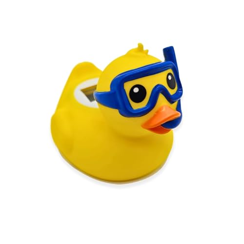 Image of Xecult Cute Diving Yellow Duck Baby Bath and Room Thermometer Floating Toy Safety Temperature Water Thermometer