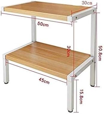 Support de cuisine pour micro-ondes design robuste en acier