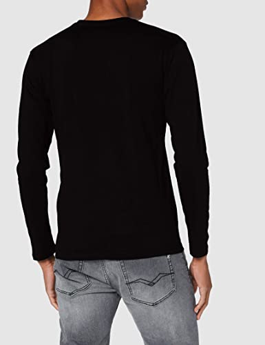 Langarm-Shirt para hombres con diseño sencillo