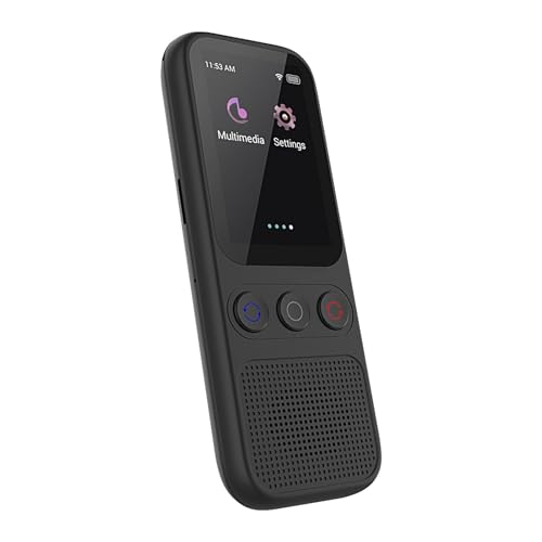 Traducteur de langue haute précision pour une traduction de voyage portable instantanée