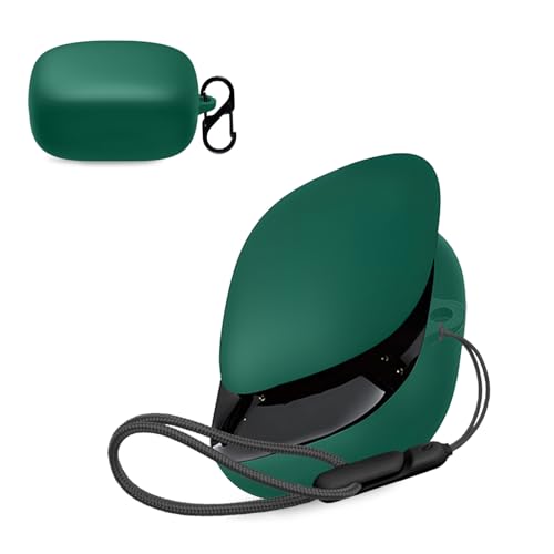 For Anker Soundcore Liberty Buds �p �P�[�X �J�o�[ �yNOUKAJU�z ���C�����X �C���[�z�� �V���R�� �ی�P�[�X �i�J���r�i�t��+�X�g���b�v�t�� �j �����h�~ �L�Y�h�~ �ϏՌ� �����[�d�\ �h�� �h�o (�O���[��)