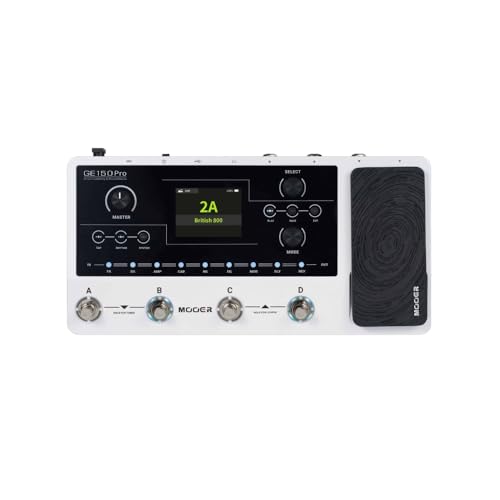 Mooer Pedaleira Multiefeitos GE150 Pro, para Guitarra, USB, 200 P...