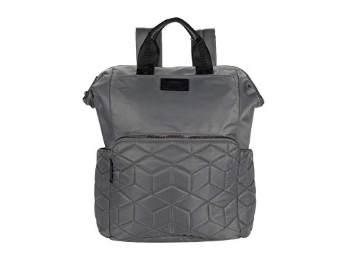 steve madden black quilted backpack