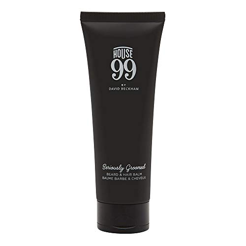 House 99 by David Beckham Seriously Groomed Beard & Hair Balm, 75ml / 2.61oz