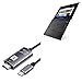 BoxWave Cable Compatible with Lenovo ThinkPad X1 Nano (21E8) - SmartDisplay Cable - USB Type-C to HDMI (6 ft), USB C/HDMI Cable for Lenovo ThinkPad X1 Nano (21E8) - Jet Black