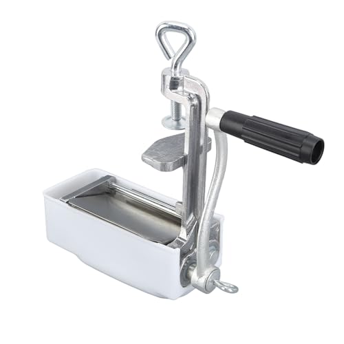 UPQRSG Batticarne Professionale, Utensile per Cubetti Batticarne Manuale Resistente, Morsetto per Tritacarne in Lega di Alluminio su Batticarne Arrotolato Batticarne per Cucina