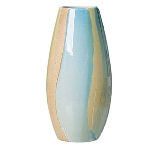 HH-CC Arco iris de cerámica florero sala de estar oficina decoración de escritorio ornamento ornamento SHANCL (Color: B) Cover