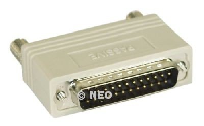 Vari SCSI Terminator 25-Pin Sub D St cavo passivo
