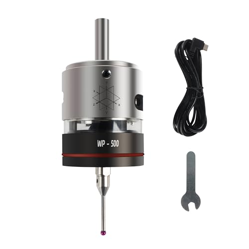 YIDOFENG CNC 3D Touch Probe Finder,Professional 0.001mm High Accuracy Trigger Finder,Milling Machine Finder Locator Support XYZ Coordinate Stroke,Crafted from tungsten steel and aluminum alloy
