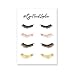 Produktbild Mode Wimpern Verlängerungen Zitate Poster Mädchen Zimmer Wandkunst Leinwand Malerei Wimpern Bilder Drucke Make-up Salon Wanddekoration Bereit zum Aufhängen