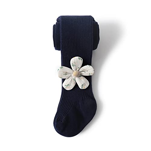 KAGAYD Toddler Girls Footed Tights Spring Autumn Leggings Pants Warm Trousers Babys Clothes Flower Pattern Pantyhose3