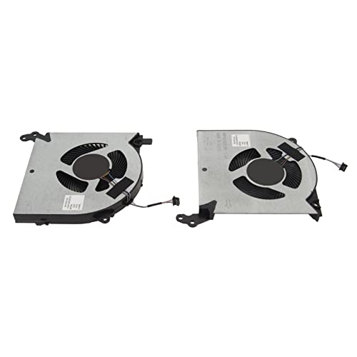 Ventilateur de Refroidissement pour Ordinateur Portable 4Pin en Alliage d'aluminium ABS Durable Solide Facile à Connecter Ventilateur de Refroidissement pour Ordinateur Portable de Petite Taille (Ventilateur de refroidissement CPU GPU)