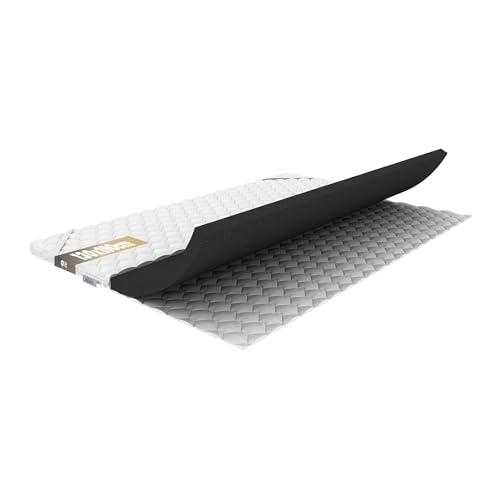 REM-Sen Matratzen Topper Matratzentopper 130x190cm Höhe 6cm Härtegrad 5 (H5) Mattress Topper aus sehr hart Polyurethanschaum, Dreilagige Membranhülle Für Sofa oder jeden Platz, Öko-Tex Zertifiziert