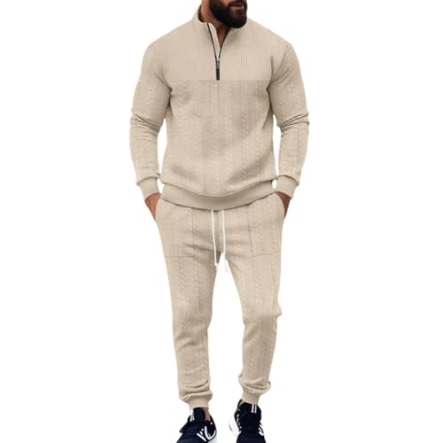 Combinaison de fitness complète pour homme en polaire active de sport