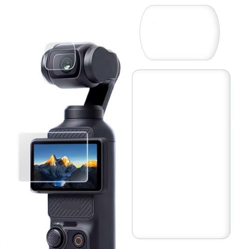 DIANX For DJI Osmo Pocket 4�ɑΉ� �t�B���� 9H�d�x�E�����K���X �ی�t�B���� �ϖ��� �ϏՌ� ��U�h�~ �����x�^�b�` �������� �w��h�~ �C�A�[�� �\��t���ȒP for �I�Y���|�P�b�g4 �p�� �t�B���� ��ʕی� �J�o�[