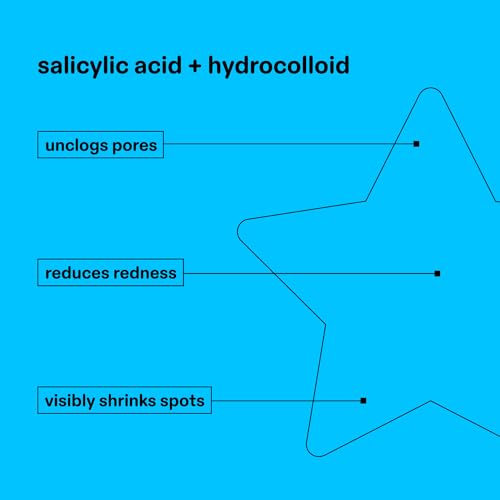 Starface Hydro-Star Hydrocolloid Patches with Salicylic Acid (96 Count) — view 5