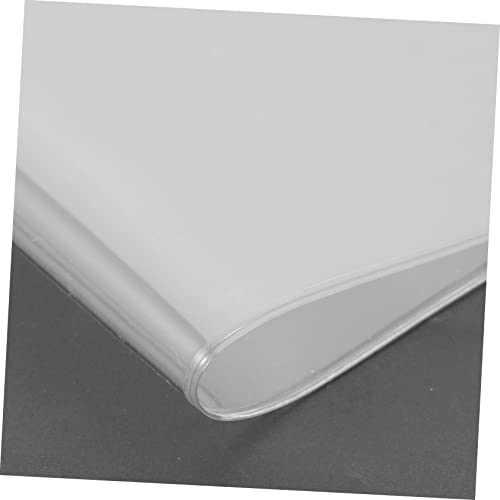 Operitacx 6 Peças A5 Capa Protetora Transparente Livro Jaqueta Estudante Pvc Núcleo Interno