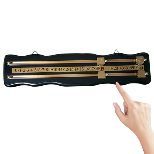 Tableau de bord sportif facile à lire pour palets et billards