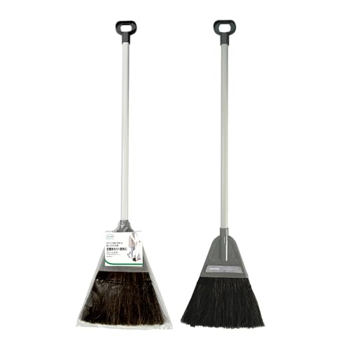 アズマ工業 チリトーレホーキ グレー チリトーレのスペアほうき 楽な姿勢で掃ける 玄関・ベランダ掃除 黒シダ アレン 全長81cm 幅23cm