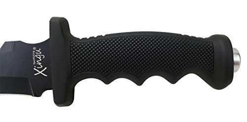 Faca Esportiva Tática Xingú Lâmina Preta Com Bainha rígida XV3150