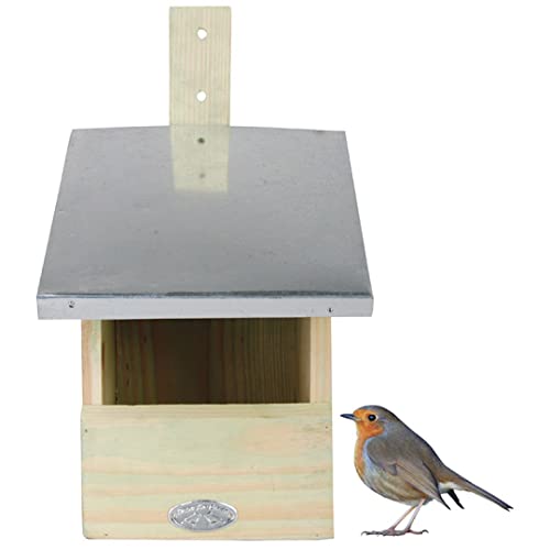 Esschert Design Nistkasten Rotkehlchen Rotschwänzchen Brutkasten Vogelhaus...