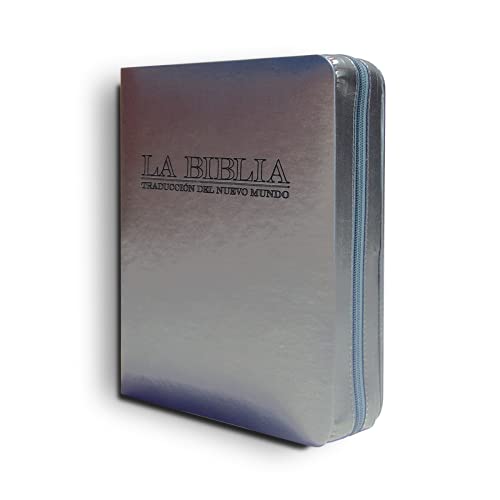 Funda para Biblia - Compatible solo con Nueva Edición Traducción del Nuevo Mundo - 3 tamaños - Personalizable - con cremallera (Sin Personalizar, Mediano)