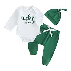 P Lucky Boy Embroidered Green