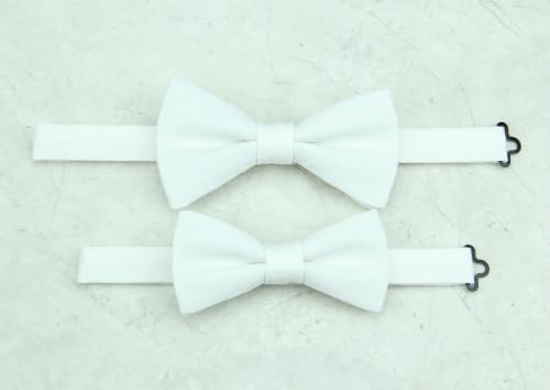 Image of Mens Solid Linen Ties - Slim Pattern Necktie for Men Wedding Groomsmen