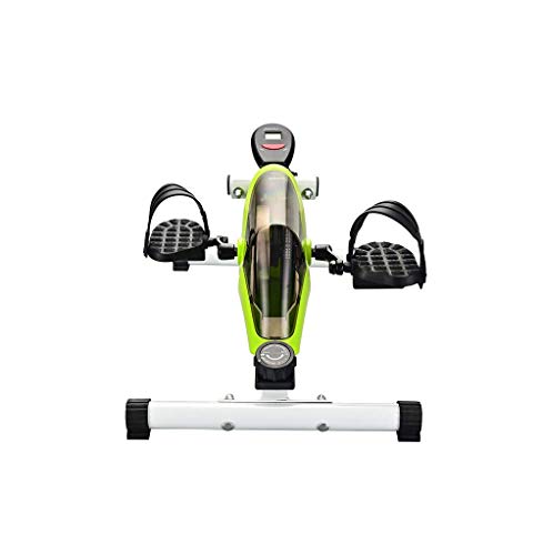 Image of Pedal Exercisers Under Desk Pedal Exerciser-Stationary Mini Exercise Bike-Mini Spin Bike Low Impact Exercise with Adjustable Resistance-Portable Office Home Fitness Equipment