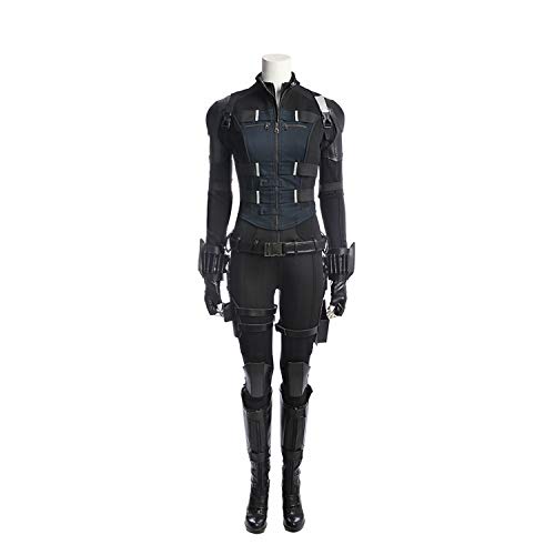 QWEASZER Marvel Avengers 3 Traje de Viuda Negro Mujeres determinadas Completa de...