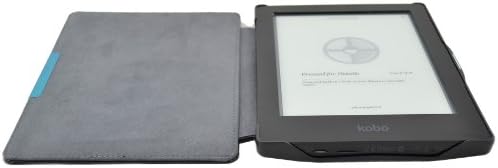 Kepuch Custer Case for Kobo Aura HD,Ultra-Thin PU-Leather Hard Shell Cover for Kobo Aura HD - Black