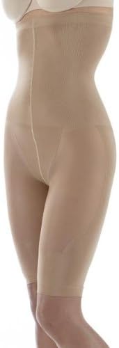 ShaToBu Women's Half Slips Shapewear (HIGH Waist to Knee Shaper) 12701A (Tall) (Medium Tall, Buff (Nude))