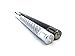 SHOPTOTUM Carbon Fiber Roller Pen Gel Ink, Elegant, Black and Chrome, Best Pen Writing for Men or Women in School, Office, Business. Gift box included Yin Yang Collection