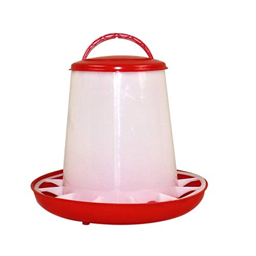 Yardwe 1pc Chicken Feeder Convenient Creative Poultry Feed Container Farming Supplies Food Dispenser for Home Farm Shop Prevents Chickens from Scratching Out Feed