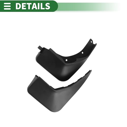 Image of Motoforti Mud Flaps Splash Guards Mud Guards for Ford Fiesta(Saloon) 2015-2016 W /Mount Accessories
