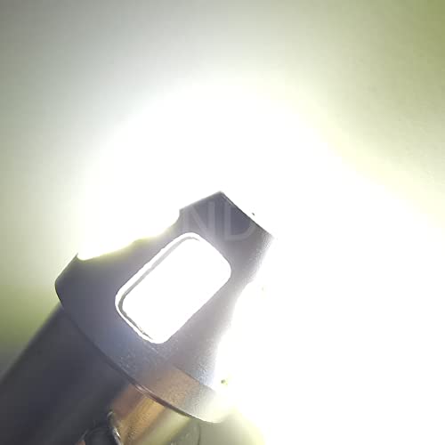 Ruiandsion 2pcs 1157 LED Bulb 6V 12V 24V White Dual Function miniatura 7