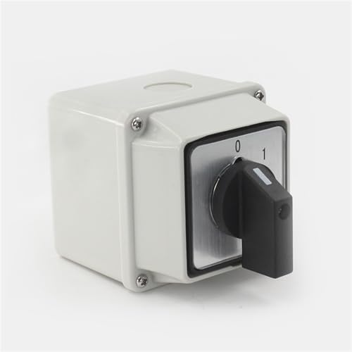 Interruptor conmutable LW26-20 C02 de alta durabilidad con caja protectora para 220V
