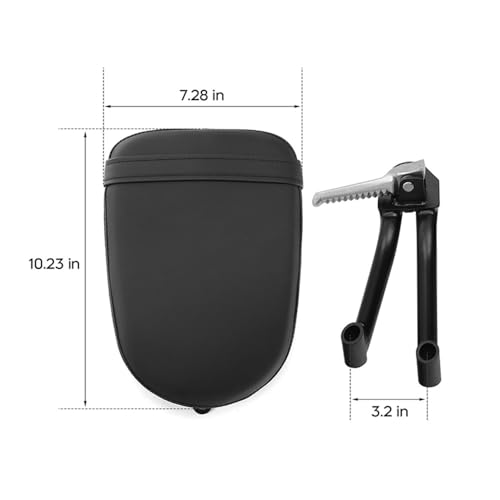 Asiento trasero acolchado con estriberas estables Rebel CMX 5