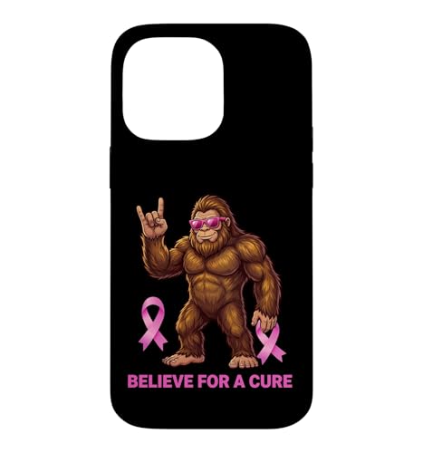 Sasquatch Believe for a Cure Fun ������[�� �X�}�z�P�[�X iPhone 14 Pro Max �p