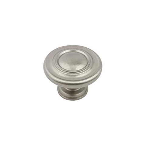 Formosa Design Hardware Brushed Nickel Cabinet Knobs Drawer Pulls (50 Pack, Multi-Ridged Ring Knob) Cover