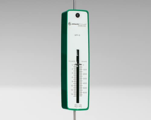 Jonard Gpp-15 Polystyrene Push Pull Precision Force Gauge, 0-15Lbs, 0-6840 Graduation, +/- 1 Accuracy #TOP2